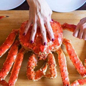 Whole Alaskan Red King Crab - 5 lb